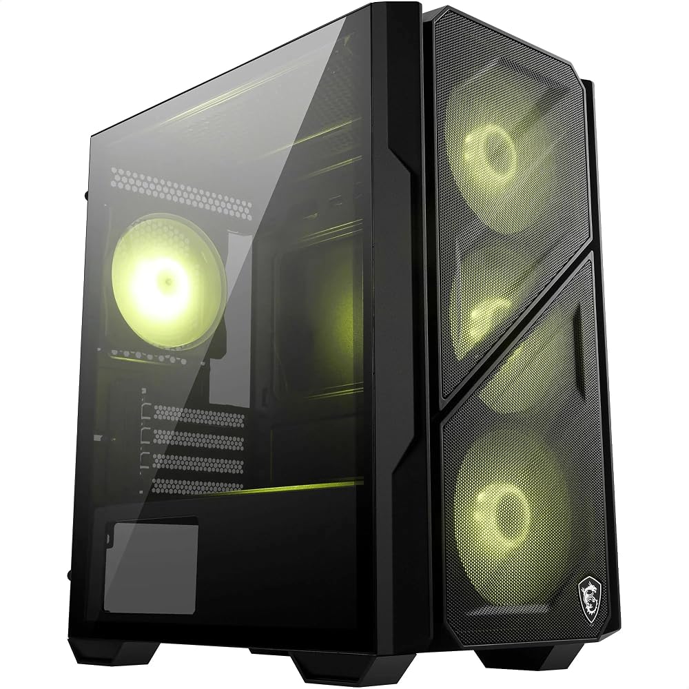 MSI MAG FORGE M110R AIRFLOW Gaming Case with ARGB Fans