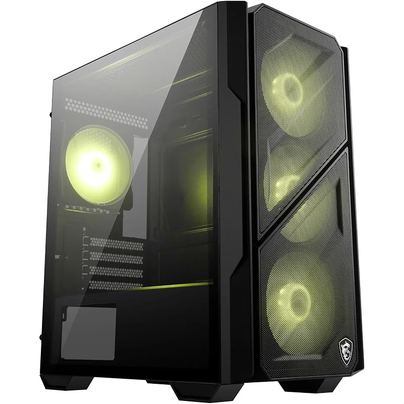 MSI MAG FORGE M110R AIRFLOW Gaming Case with ARGB Fans
