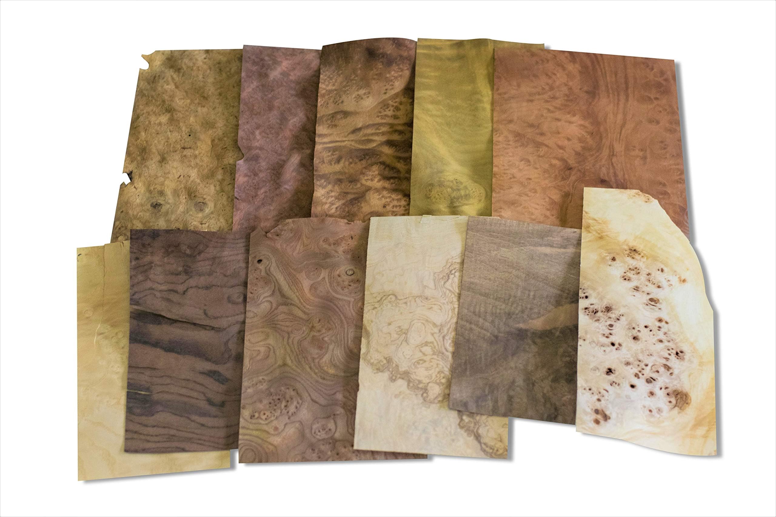 Wooden Burls Mix / 11 Sheets