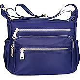 NOTAG Nylon Crossbody Bags for Women Small Waterproof Cross Body Handbag Mutilpockets Shoulder Bags Lightweight Travel Purses