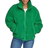 Levi's Women's Zip Up Sherpa Teddy Jacket (Standard & Plus Sizes)