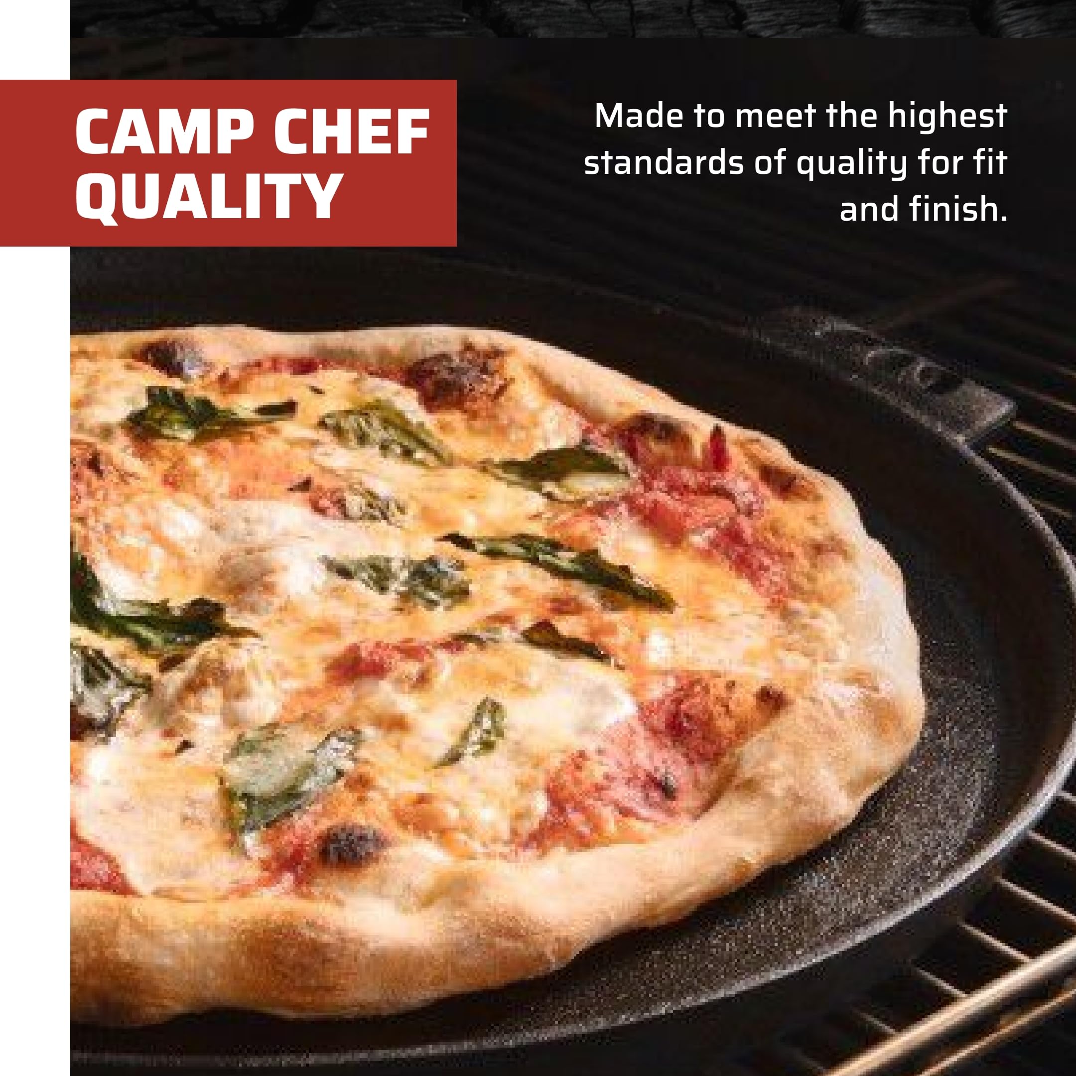 Camp Chef 14-Inch Cast Iron Pizza Pan & More