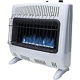 Mr. Heater 30,000 BTU Vent Free Blue Flame Natural Gas Heater MHVFB30NGT, White