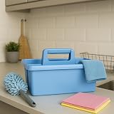 Beldray Multipurpose Cleaning Caddy Large 2 x 5L Compartments Blue view 3