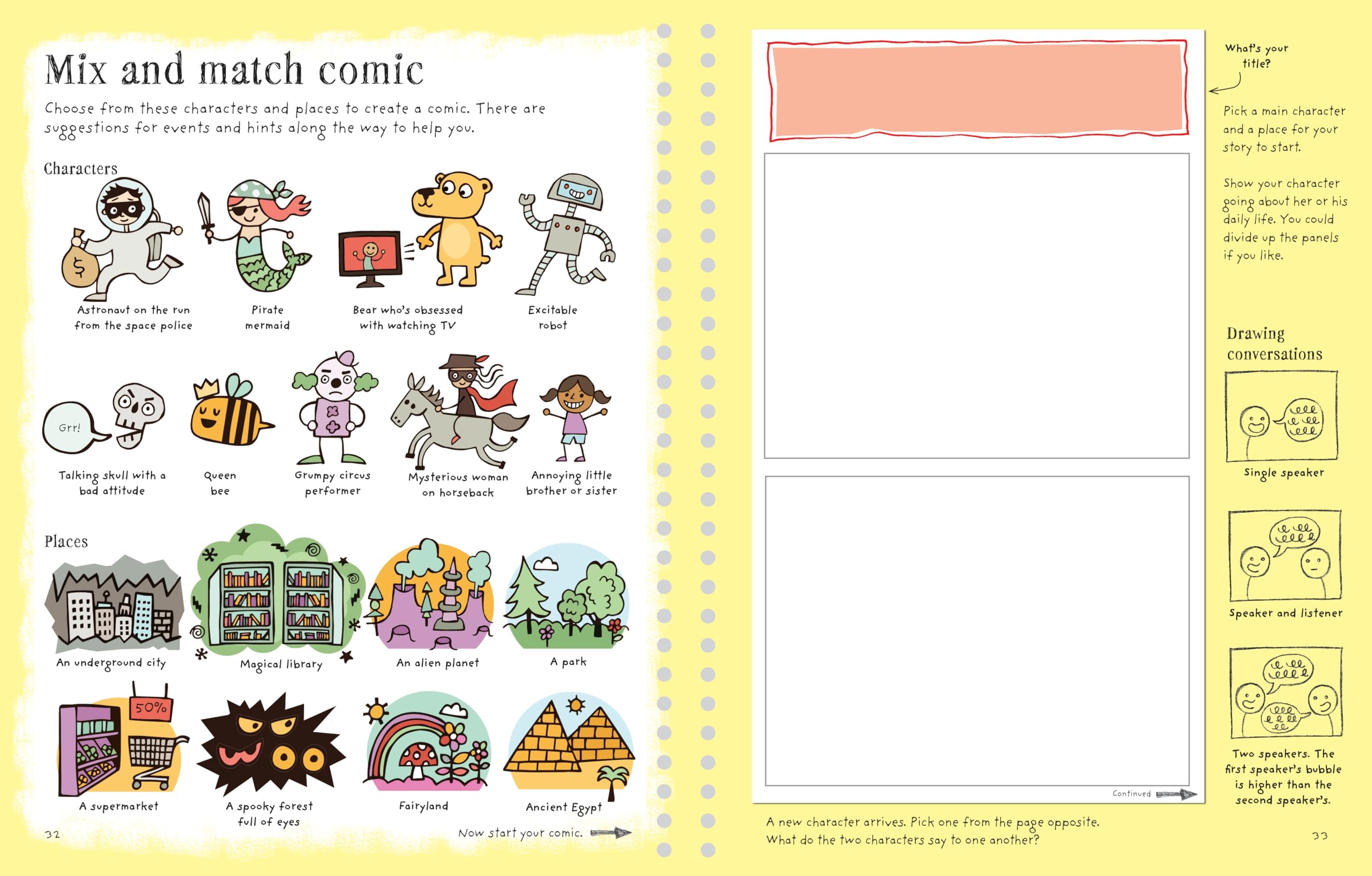 Write and Draw Your Own Comics (Write Your Own) Write and Draw Your Own Comics (Write Your Own) Spiral-bound Paperback