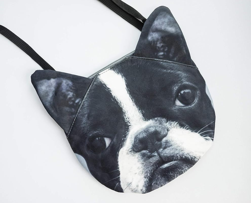 Boston Terrier dog purse, cross body bag, shoulder bag