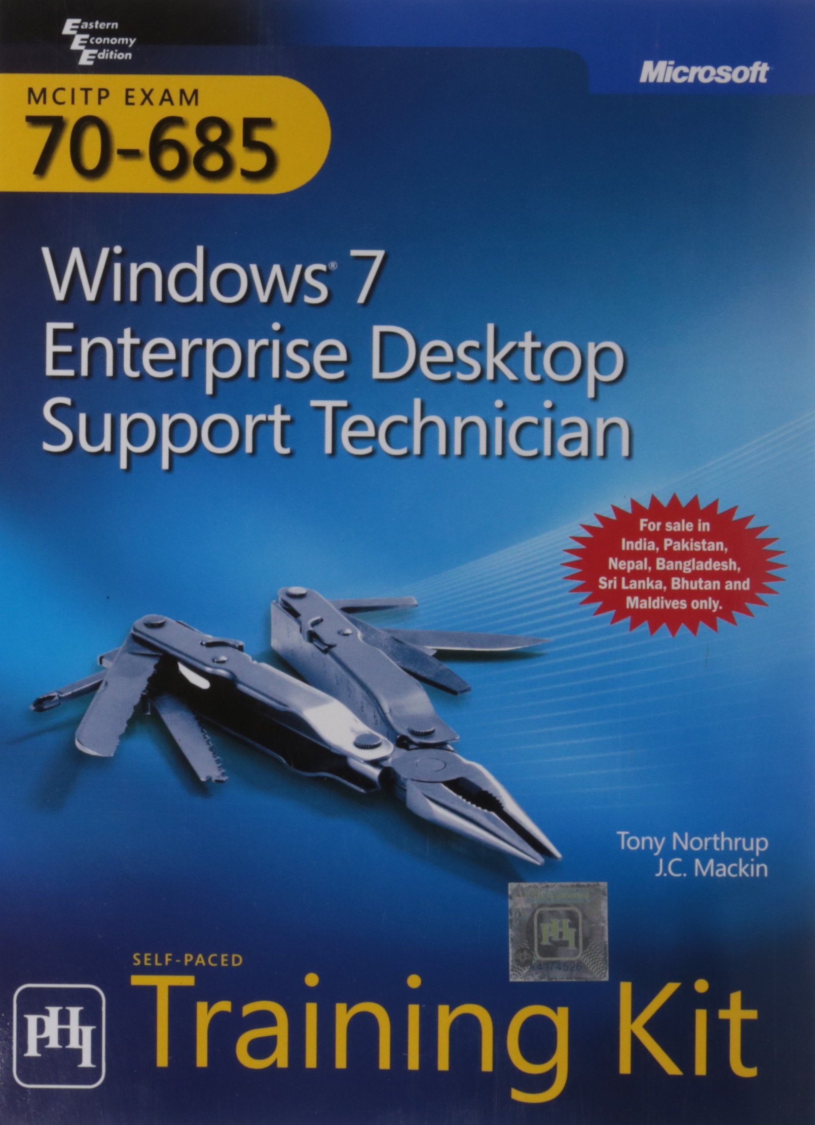 MCITP SelfPaced Training Kit: Exam 70685—Windows 7 Enterprise Desktop  Support Technician With CD Paperback – 2010