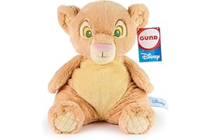 GUND Disney Official Nala Oh So Snuggly Plush, The Lion King, Lion Stuffed Animal for Babies and Infants, Yellow, 12.5”