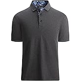 Alex Vando Mens Polo Shirts Short Sleeve Regular Fit Fashion Designed Shirt