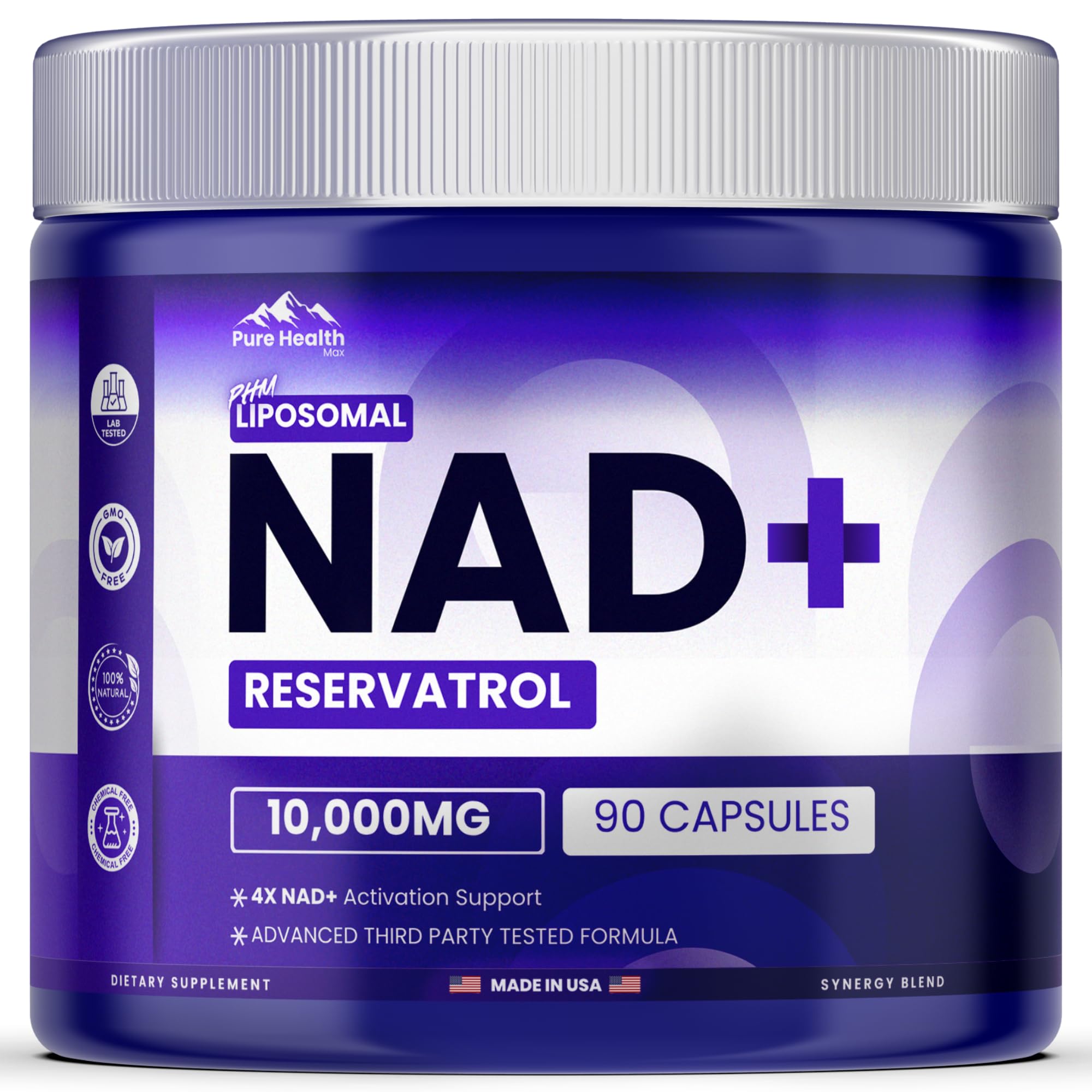 Liposomal NAD+ Resveratrol