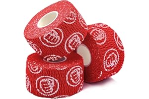 WOD Nation Flexible Hook-Grip Athletic Tape – Easy-Tear, Sweat-Proof Thumb & Finger Strips for Weightlifting