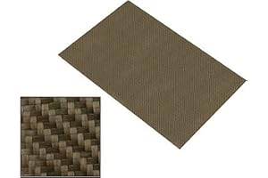 BSTFLEX Reinforced Exhaust Heat Shield Mat 24'' x 24'' with Adhesive Backed Resistant Thermal Barrier for Hose and Auto Use Heat Insulation Sheet