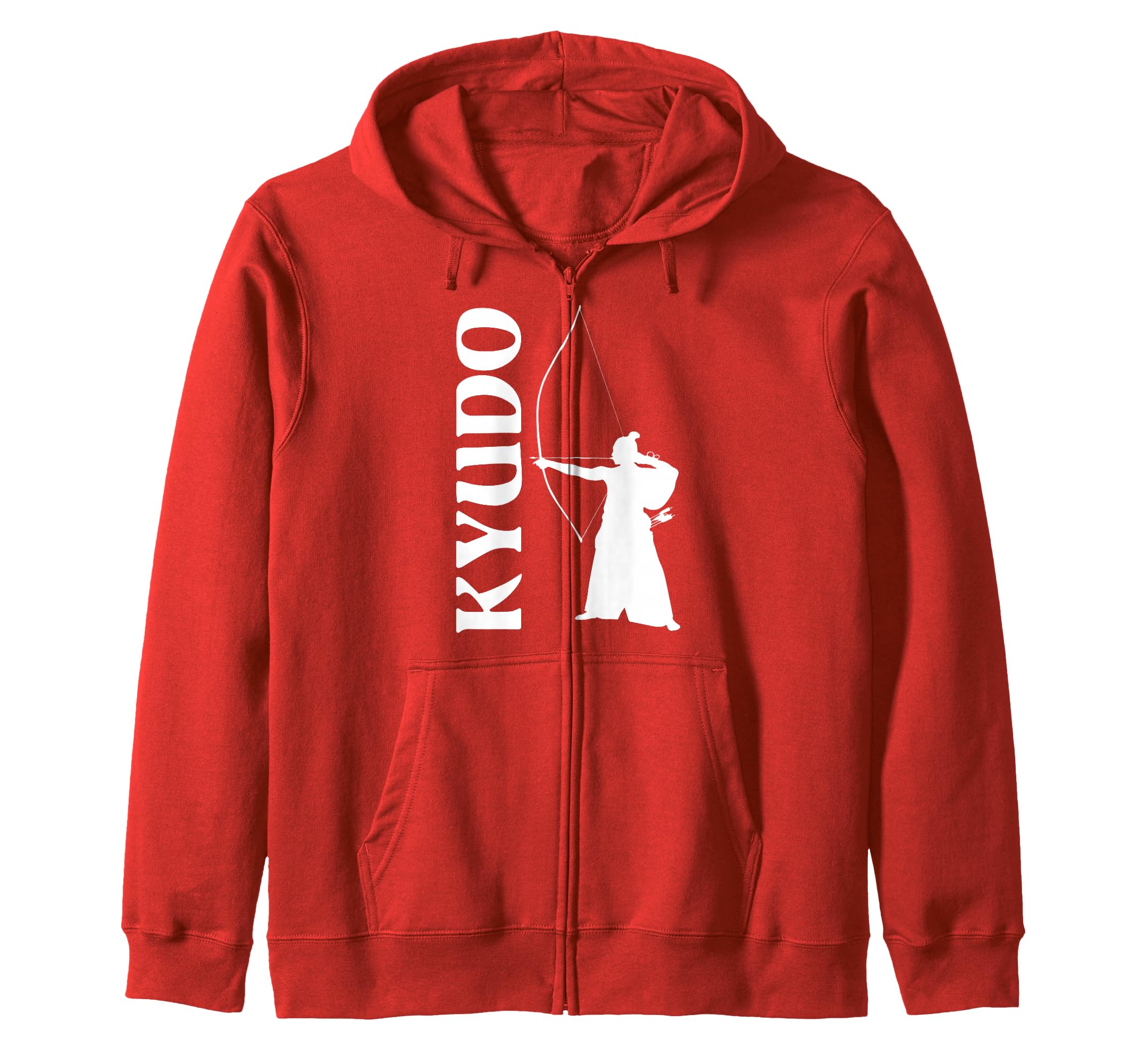 Kyudo Archery Samurai Japanese Archery yumi bows Zip Hoodie