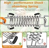 Aystkniet Dog Tie Out Cable 10ft 15ft 20ft 25ft 30ft 40ft 50ft Shock Spring view 2