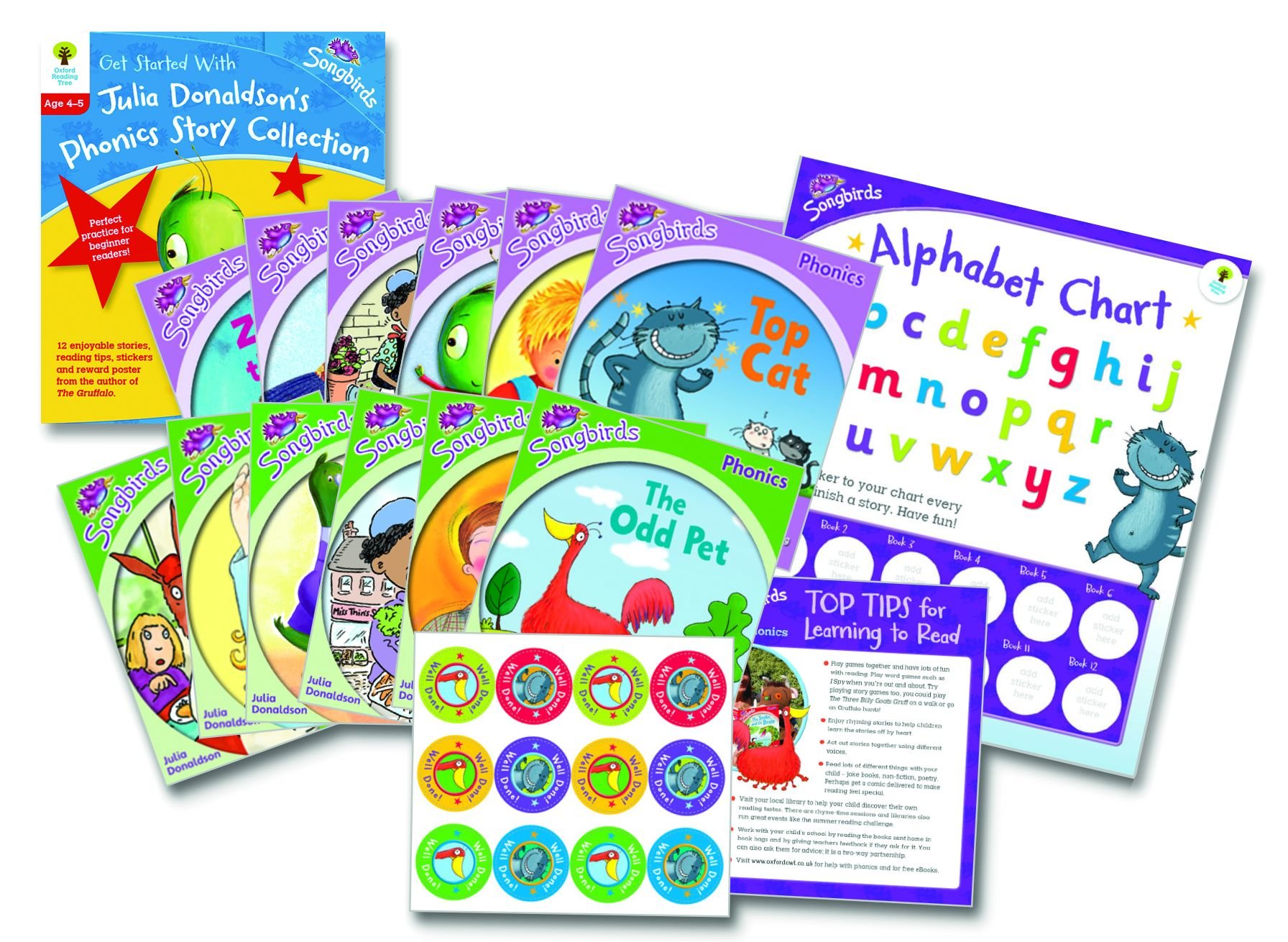 Oxford Reading Tree Songbirds: Levels 1+ and 2: Get Started With ...