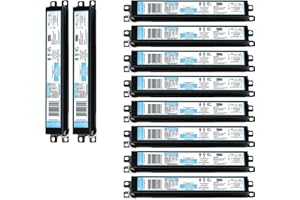 CIATA ICN1P32N, 120-277V, 50-60Hz Input Frequency, Solid Wire Type, Instant Start Centium Electronic Fluorescent Ballast for 1 F32T8 Lamp Type, Indoor/Outdoor Use with Automatic Restart Ballast Box, 10 Pack