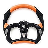 12.5 Orange Steering Wheel W Adapter Ez-go POLARIS