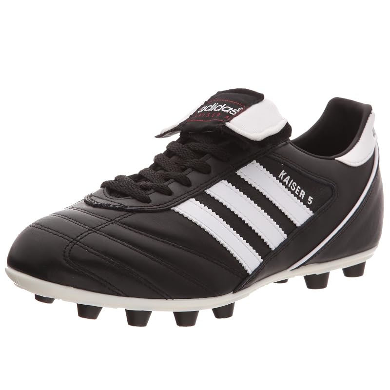 adidas Kaiser 5 Liga FG Firm Ground Mens Football Boot Black/White - UK 10  (Color: Black (Black/Running White Footwear/Red), Tamaño: 10.5)