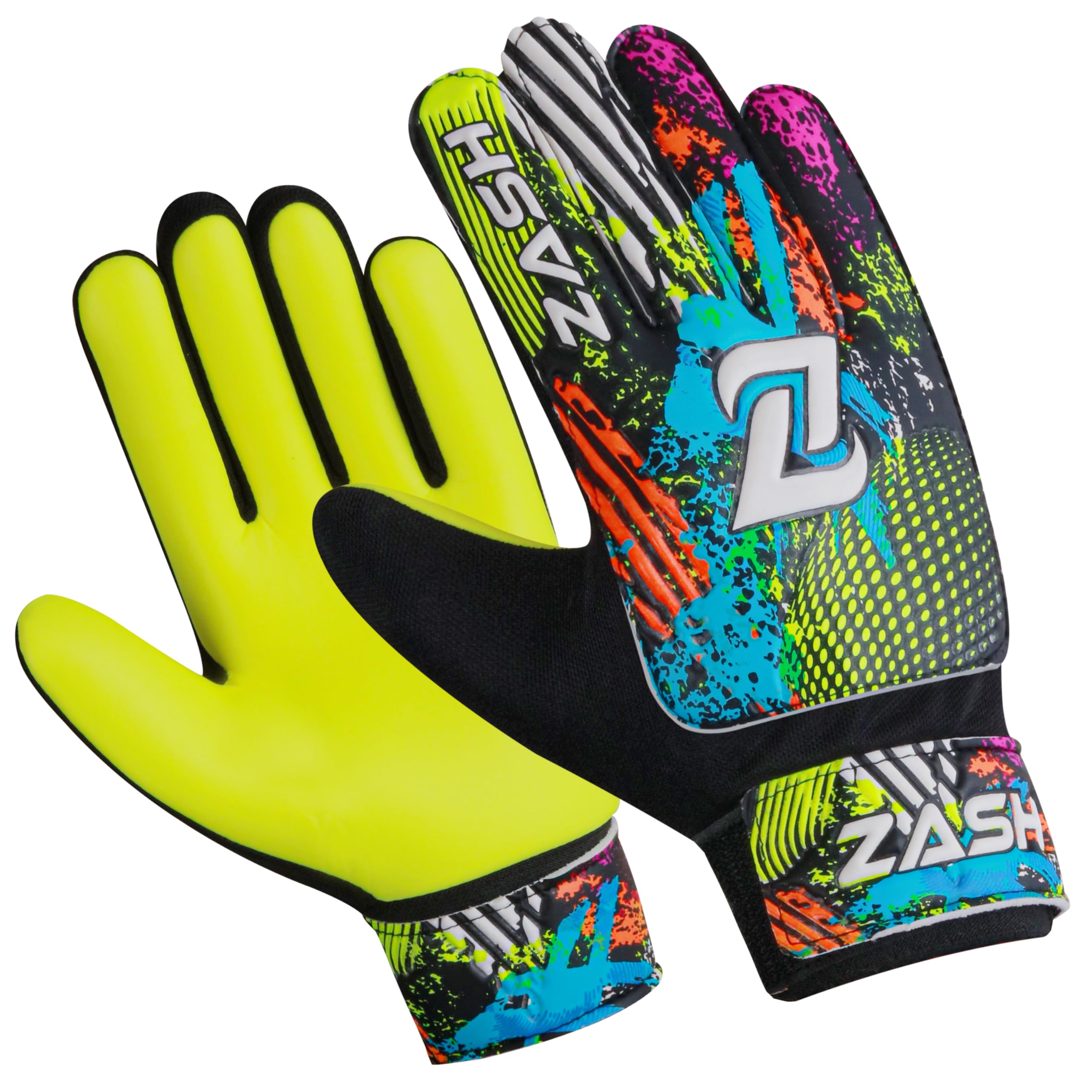 ZASH Soccer Goalie Gloves for Kids, Youth & Adult