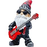 KEONSEN Funny Garden Gnomes Statues Yard Decorations Outdoor Garden Decor, 8” Hippie Gnomes Garden Statues, Patio, Lawn Ornament, Gardening Gifts for Women for Housewarming