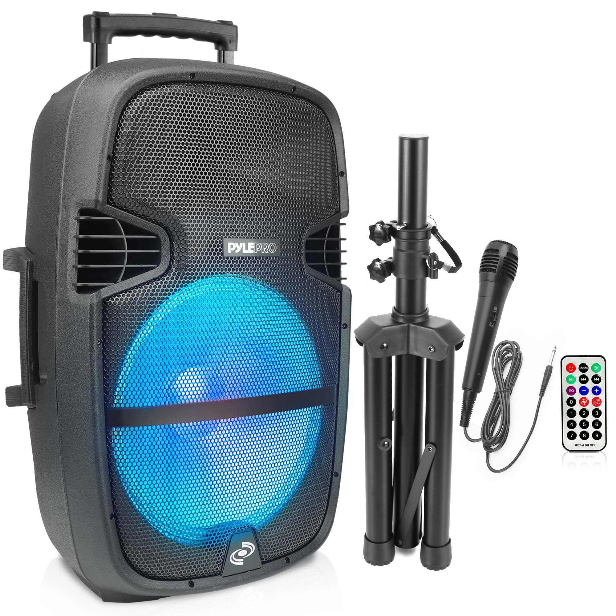 Photo 1 of (speaker only) Pyle Portable Bluetooth PA Speaker