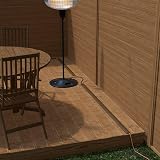 D-Line 1.8m Floor Cable Cover Brown Ribbed Non-Slip Base 17x9mm Cavity view 6