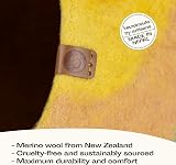 MEOWFIA Cat Cave Premium Felt Cat Bed Handmade Merino Wool Tucson Sunset Medium view 3