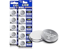 LiCB CR2032 3V Lithium Battery(10-Pack)