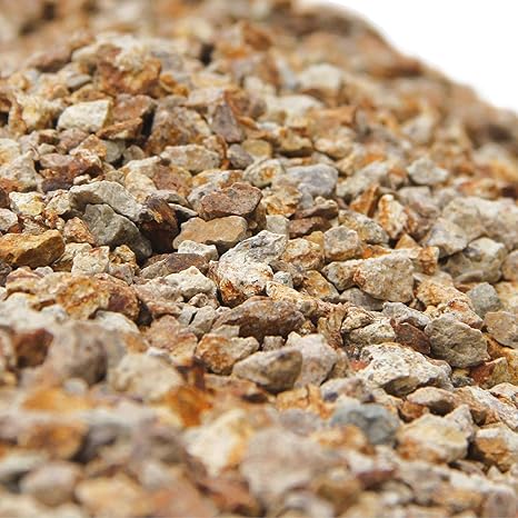 Amazon 防犯対策 天然砂利 防犯砂利 22kg 5から15ミリ あざやかなブラウン色 気になるお庭や通路 室外機周り等の余土地の防犯に ジャリジャリ音で侵入者を撃退 しかも防草 水溜り対策にも利く効く 砂利