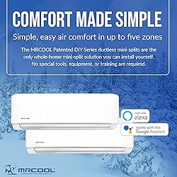 MRCOOL DIYM227HPW01C07 DIY Series Dual Zone