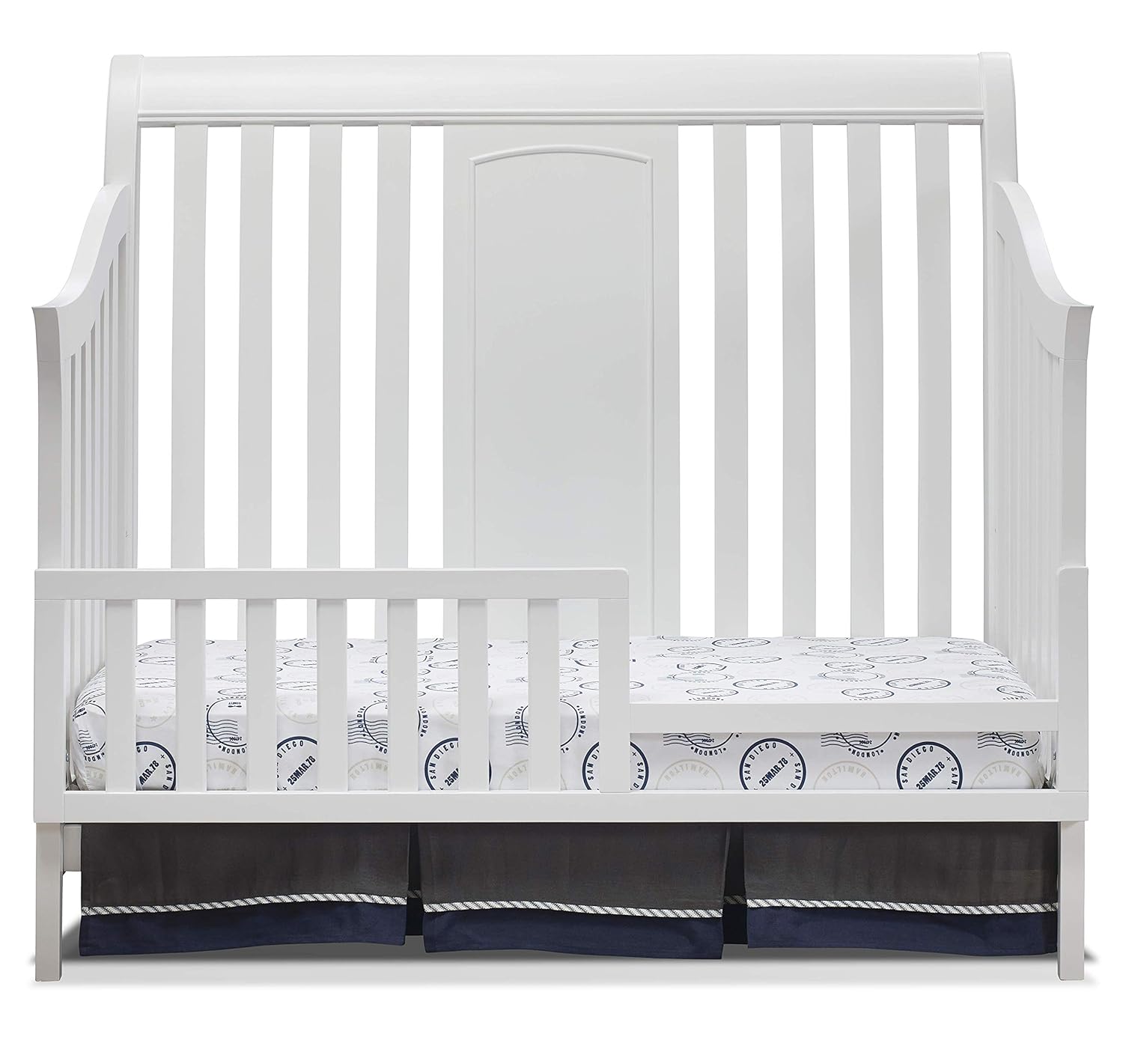 sorelle crib toddler rail