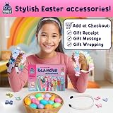 PURPLE LADYBUG Glamour Headband Making Kit for Girls DIY Hair Accessories view 3