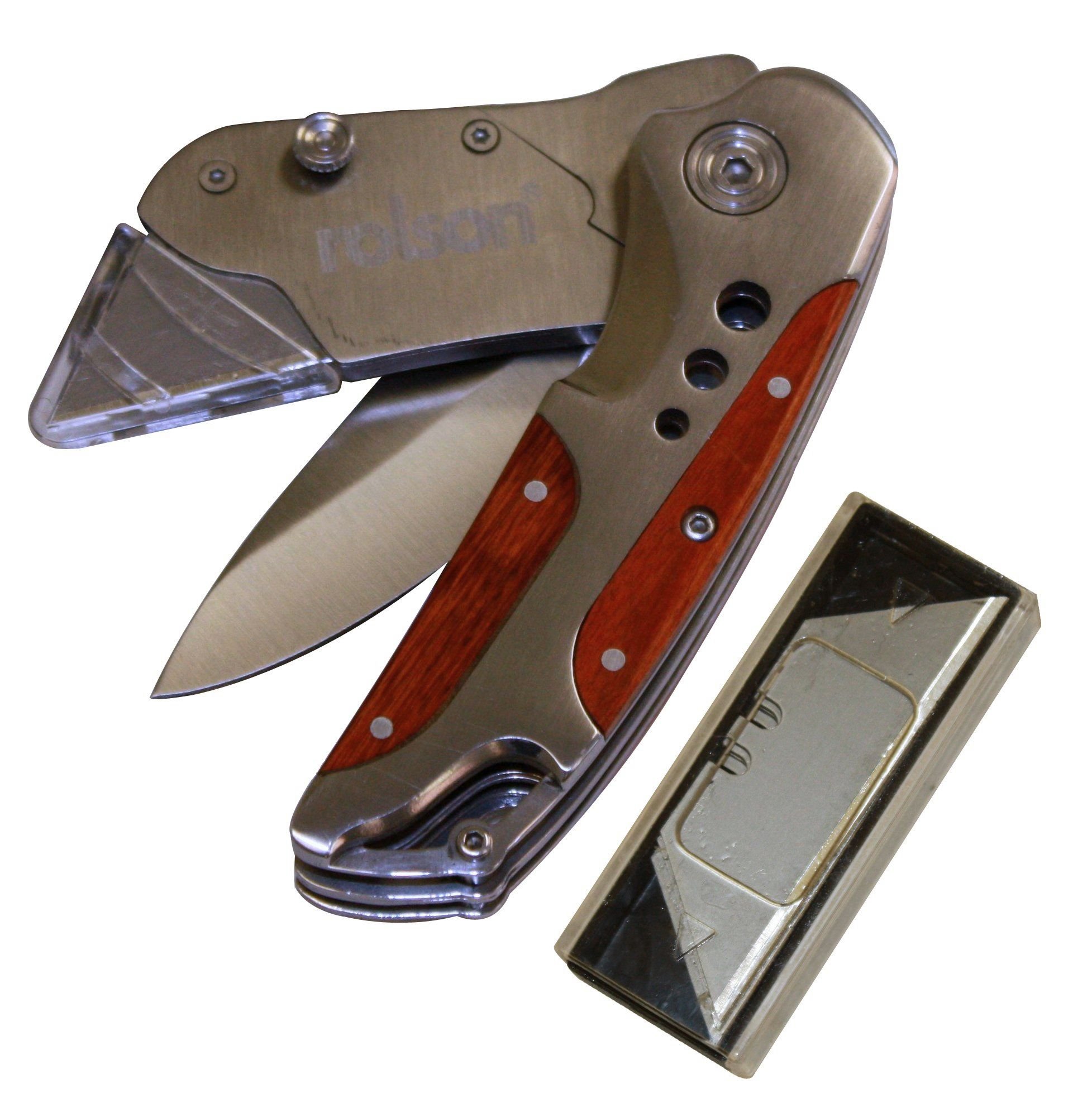 Rolson Tools 62852 2in1 Tradesman Knife Buy Online in Great Britain
