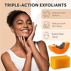 VALITIC Papaya and Turmeric Kojic Acid Soap Bar