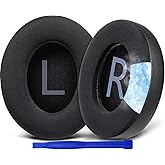 SOULWIT Cooling Gel Replacement Earpads for Bose 700 (NC700) Wireless Headphones, Ear Pads Cushions with Ice Silk Fabric, High-Density Noise Cancelling Foam, Added Thickness - Black