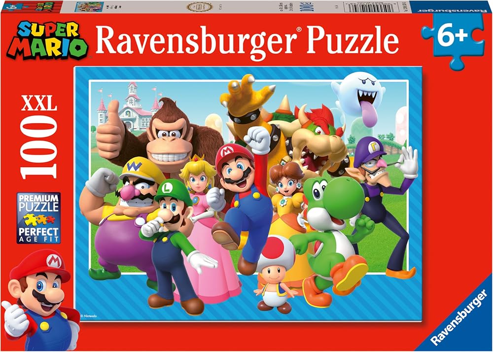 Ravensburger Super Mario Brothers 100 Piece XXL Jigsaw Puzzle