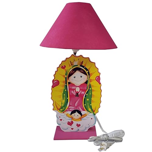 lamparas virgencita bautizo decoracion