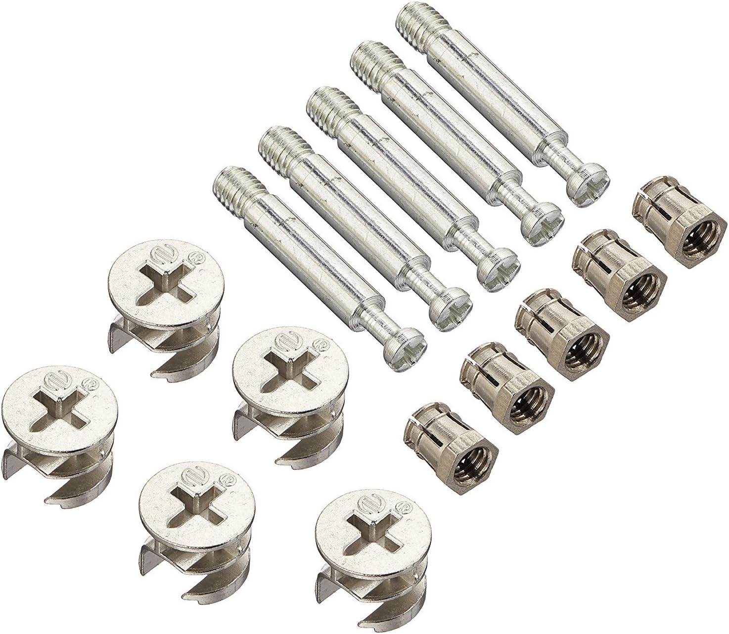 Furniture Connector 261 Cam Lock Fittings 6.5mm Dia