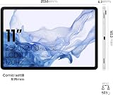 Samsung Galaxy Tab S8 WiFi 128GB Silver (Renewed) SM-X700 view 2