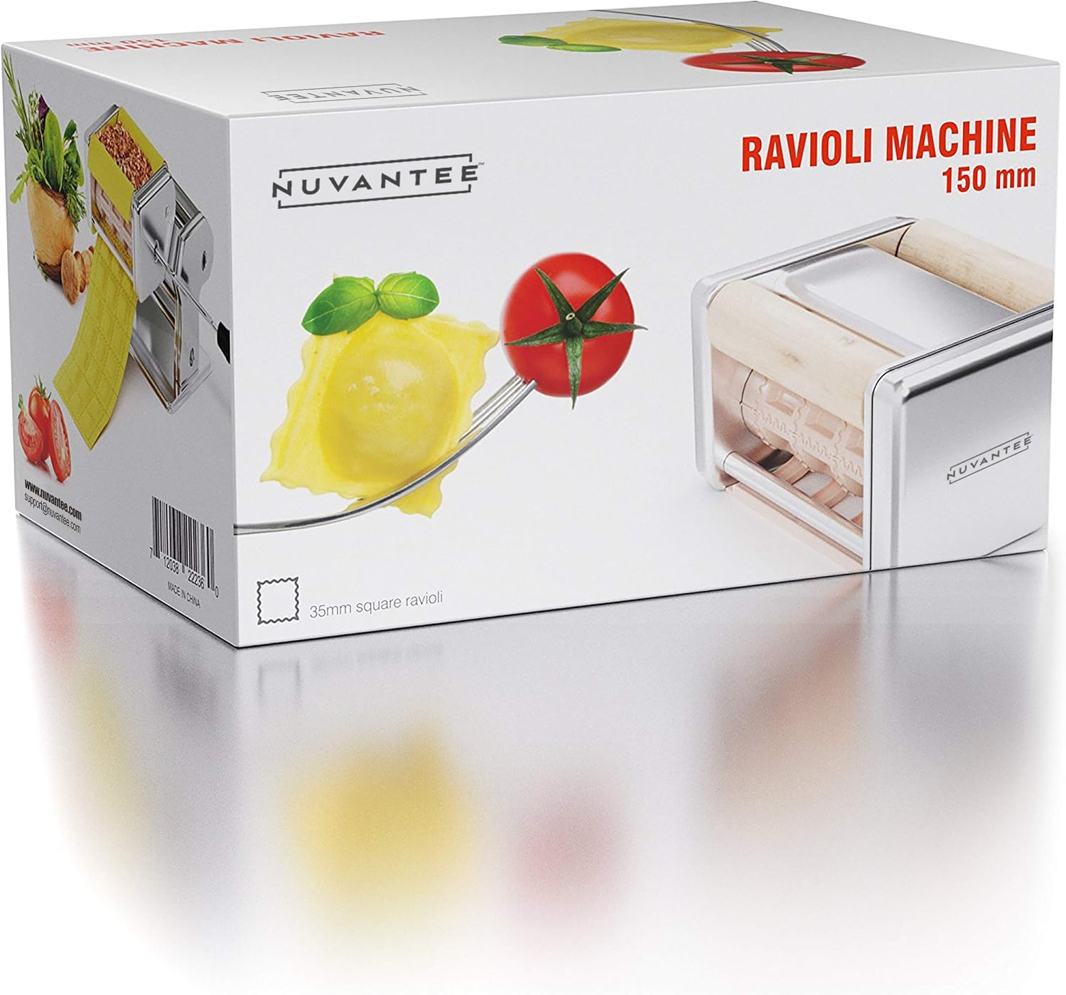 Nuvantee Ravioli Cutter Accessories, 150mm Detachable Ravioli Cutter, Works with Innovee Pasta Machine & Other Brands - Image 5