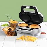 Giles & Posner EK4082G Deep Fill Pie Maker Twin Non-Stick 9cm Pies view 5