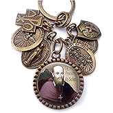 St. Francis de Sales Keychain, Necklace or Clip, Patron Saint, Catholic Confirmation Gift