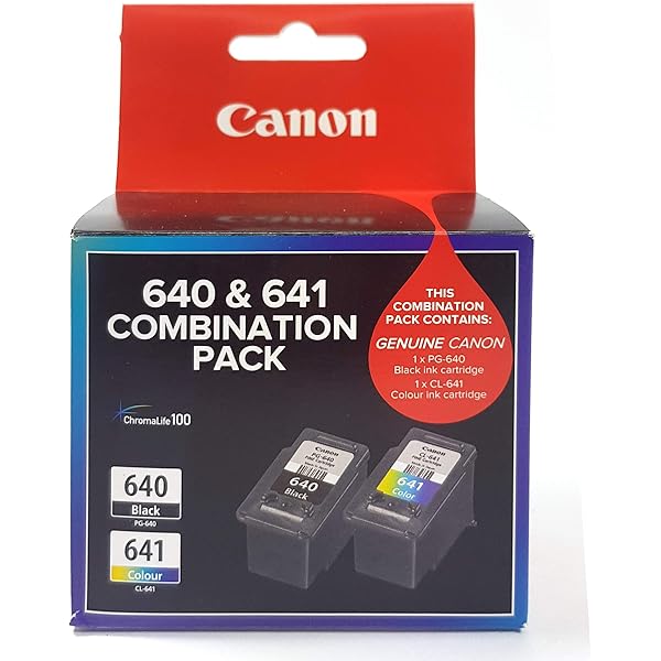 canon 640 and 641 combination pack