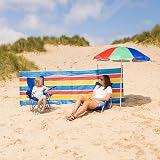 Yello Beach & Camping Windbreak 6 Pole Sun Wind Shelter 120 x 371 cm view 2