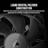 Corsair iCUE LINK RX140 140mm PWM Fan Black Magnetic Dome Bearing view 5