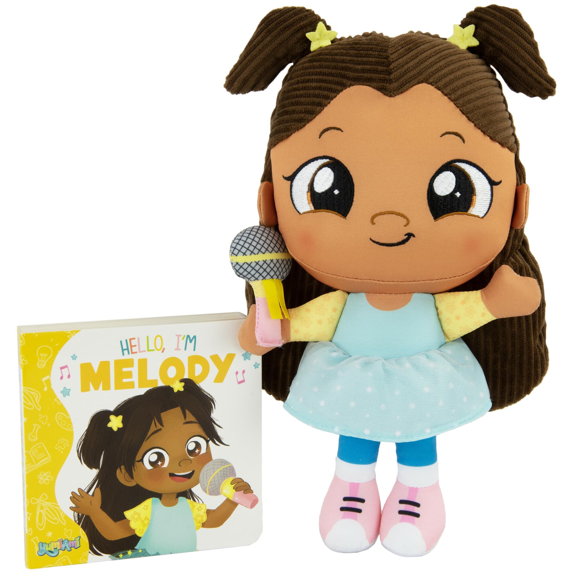 YumiAmi Soft Plush Doll - Melody - Educational Rag