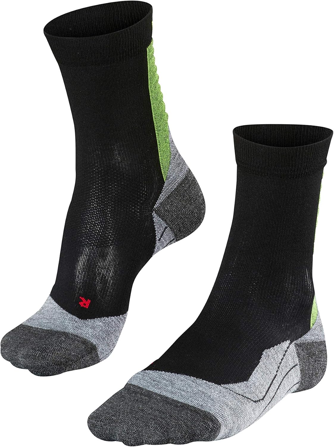 FALKE Men's Achilles Running Socks Breathable Quick Dry Black Blue