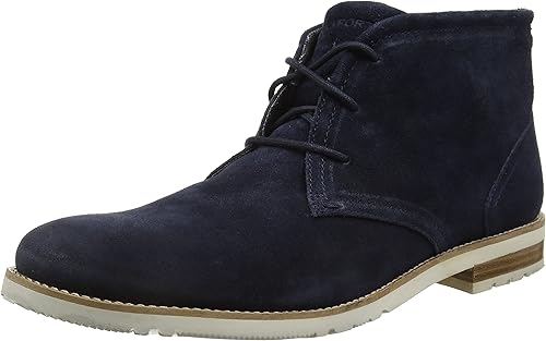 blue rockport boots