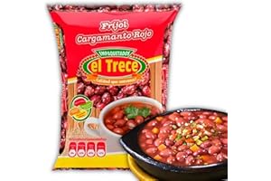 Generic Frijoles Cargamanto Rojo El Trece por 500g - Red Kidney Beans El Trece 17.63Oz - Ideal para Bandeja Paisa, Frijolada - Importados de Colombia - Despensa Colombiana