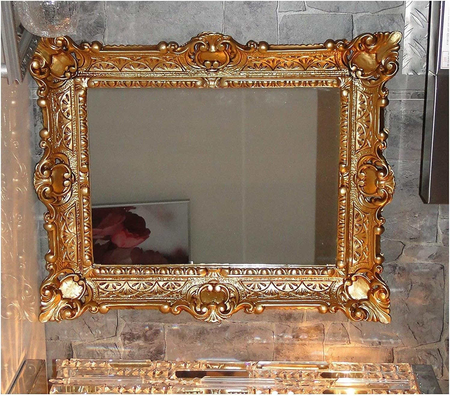 Lnxp Wall Mirror Frame Baroque Mirror 